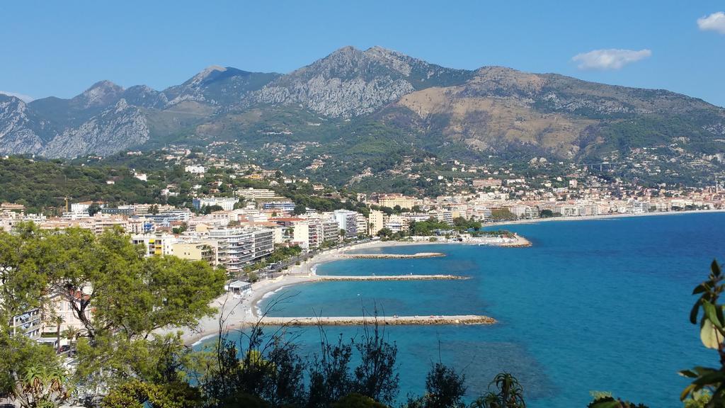 Appartement Le Valmont Menton Exteriör bild