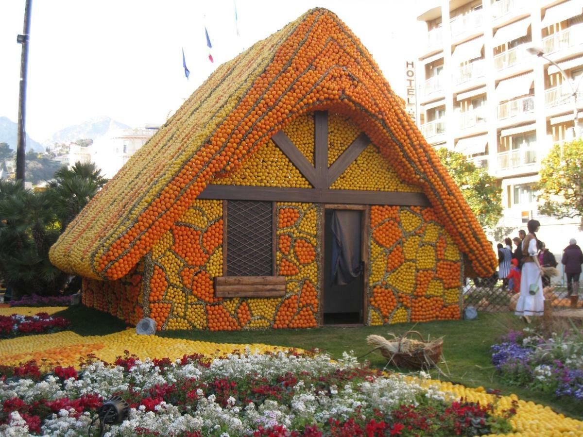 Appartement Le Valmont Menton Exteriör bild